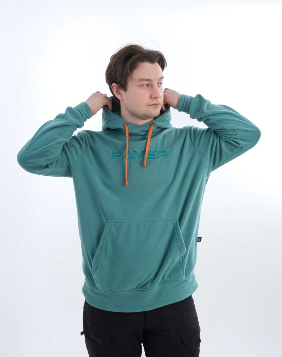 Мерч толстовка флисовая PAYER, полынь