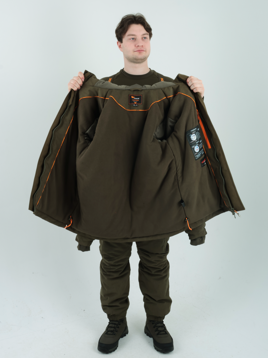 Магнум костюм для охоты PRIDE, зимний -15, хаки