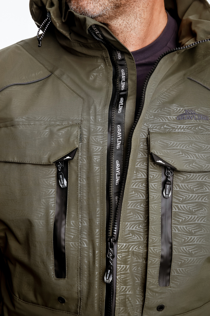 Тугур костюм для рыбалки GRAYLING, хаки